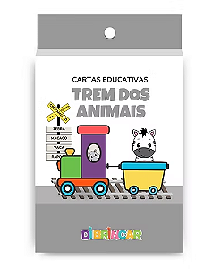 Cartas Educativas - Trem Dos Animais