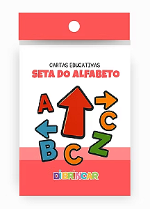 Cartas Educativas - Seta Do Alfabeto