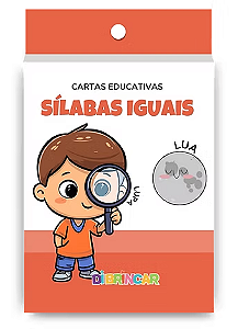 Cartas Educativas - Sílabas Iguais