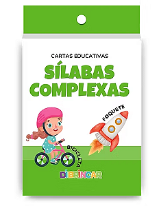 Cartas Educativas - Sílabas Complexas