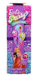 Boneca Barbie Party Unboxed Glam