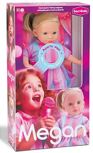 Boneca Megan Cantigas