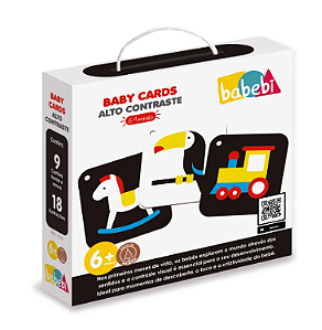 Baby Cards Alto Contraste 6 A 9 Meses