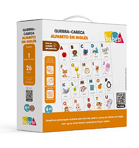 Quebra Cabeça Alfabeto Em Inglês