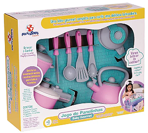 Jogo De Panelinhas Baby Gourmet