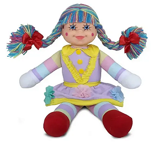Boneca Emília Sítio do Pica Pau Amarelo