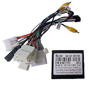 Interface CANBOX Raise Toyota 2012 A 2017