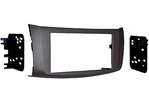 Moldura 2 Din / 1 Din Nissan Sentra 2014 A 2016 Grafite
