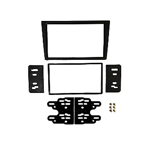 Moldura 2 Din Chevrolet Corsa, Montana, Meriva Preta