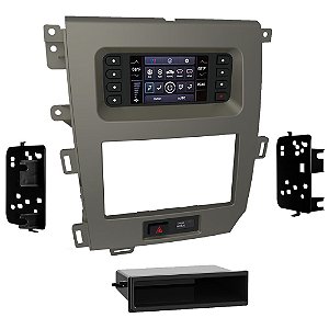 Moldura 2 Din Ford Edge 2011 A 2014 Tela 4,2"