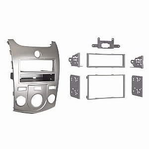 Moldura 2 Din Kia Cerato 2010 A 2013 Ar Analógico