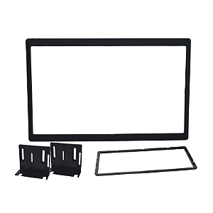 Moldura 2 Din Renault Duster / Oroch sem Rádio