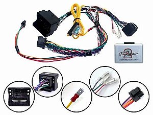 Interface Volante + Sensor de Ré BMW Serie 1 / 2 / 3 2004 A 2013