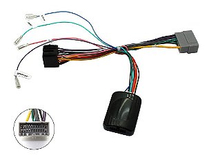 Interface Volante Chrysler / Dodge / Jeep 2006 A 2010 Retangular