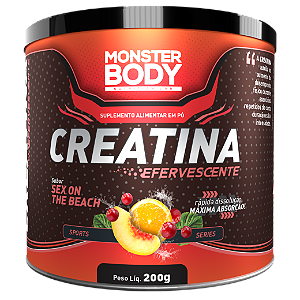 Creatina Monohidratada Pó Efervescente  200g - Sex On The Beach