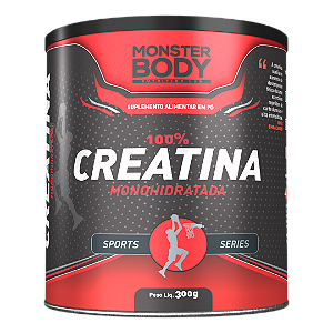 Creatina Monohidratada Pó Lata 300g