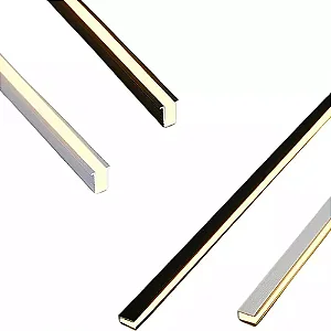 Micro Perfil Para Móveis Embutir 6mm | 3 Metros