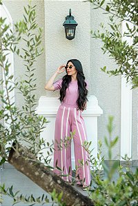 Conjunto blusa e calça - Prime Tricot