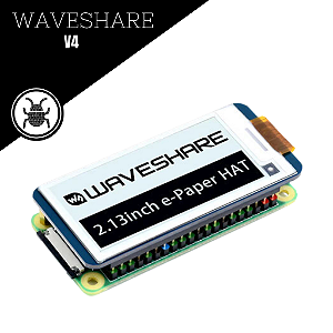 Waveshare V4 e-ink 250x122