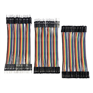 Kit Jumper wires  20cm 40 Fios Dupont