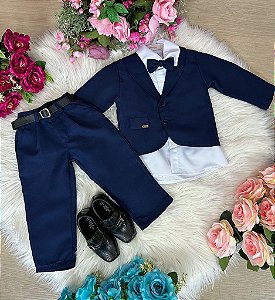 Conjunto social terno infantil menino