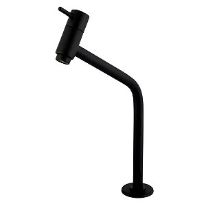 Torneira Link Preta Para Cuba de Banheiro Bica Alta