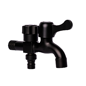 Torneira Externa De Tanque Duas Saidas 1/4 Volta