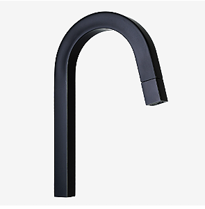 Torneira Lavatório Quadrada Bica Baixa (Preto Fosco)