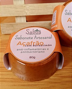 Sabonete Artesanal Açafrão da Terra - Reduz pelos