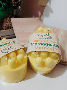 Sabonete Artesanal Massageador - Maracujá