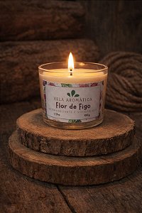 Vela Aromática Flor de Figo - 100g