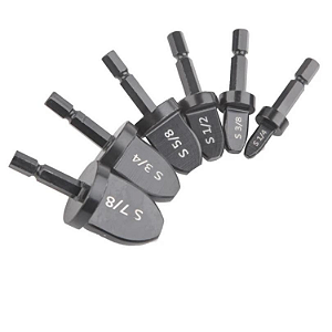 FERRAMENTA ALARGADORA EXPANSOR CANO DE COBRE KIT 6 PEÇAS