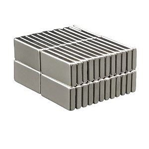 10pcs. Imã De Neodimio Retângulo Retangular 20x10x3mm - N35