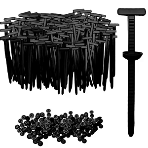 KIT 50 ABRAÇADEIRA NYLON AUTO-TRAVAMENTO 90MM X 4,8MM X 2MM