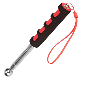 Haste Inspeção Testes Telescópica Martelo Oco Aço Inox 22cm