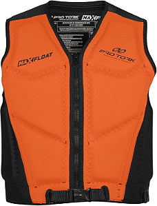 COLETE NÁUTICO PROTORK LARANJA MAXFLOAT 55-110KG