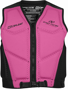 COLETE NÁUTICO PROTORK ROSA MAXFLOAT 55-110KG