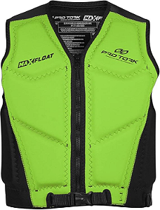 COLETE NAUTICO PROTORK VERDE MAXFLOAT ACIMA 110KG