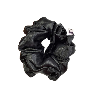 Scrunchies Preto Cetim