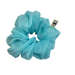 Scrunchies Azul Elegance