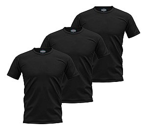 Kit 3 Camisetas Dry Fit Treino Proteção Uv Academia Esportes Fitness