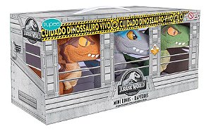Pack Jurassic World - Mini Blue, Echo E Delta - Baby Dinos - Universal
