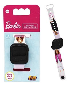 Relógio Barbie Watch Digital Shine Fun Divirta-se