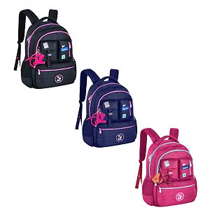 Mochila Luluca 2026 Clio Style Nylon Matelassê + Chaveiro