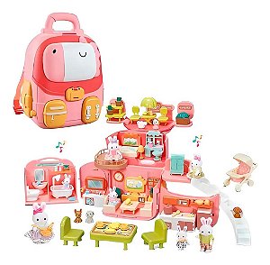 Casinha Feliz Mochilinha Coleção Casinha Feliz Backpack Ii