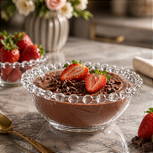 Jogo De 6 Bowls Para Sobremesa Saladas Pearl Hauskraft 250ml