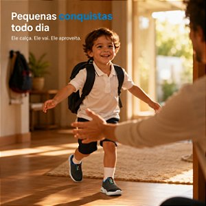 Tênis Infantil Fila Funny Kids Confortável Calce Fácil