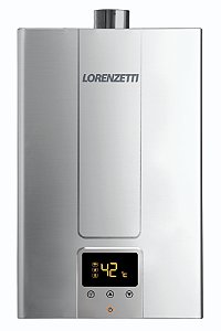 AQUECEDOR LORENZETTI A GAS LZ 2500DE INOX GLP