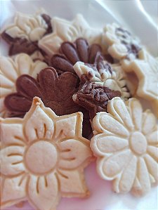 Biscoito Amanteigado Sortido SEM RECHEIO (Kit com 3 unidades)