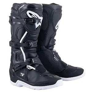 BOTA ALPINESTARS TECH 3 ENDURO WP- Preto Branco